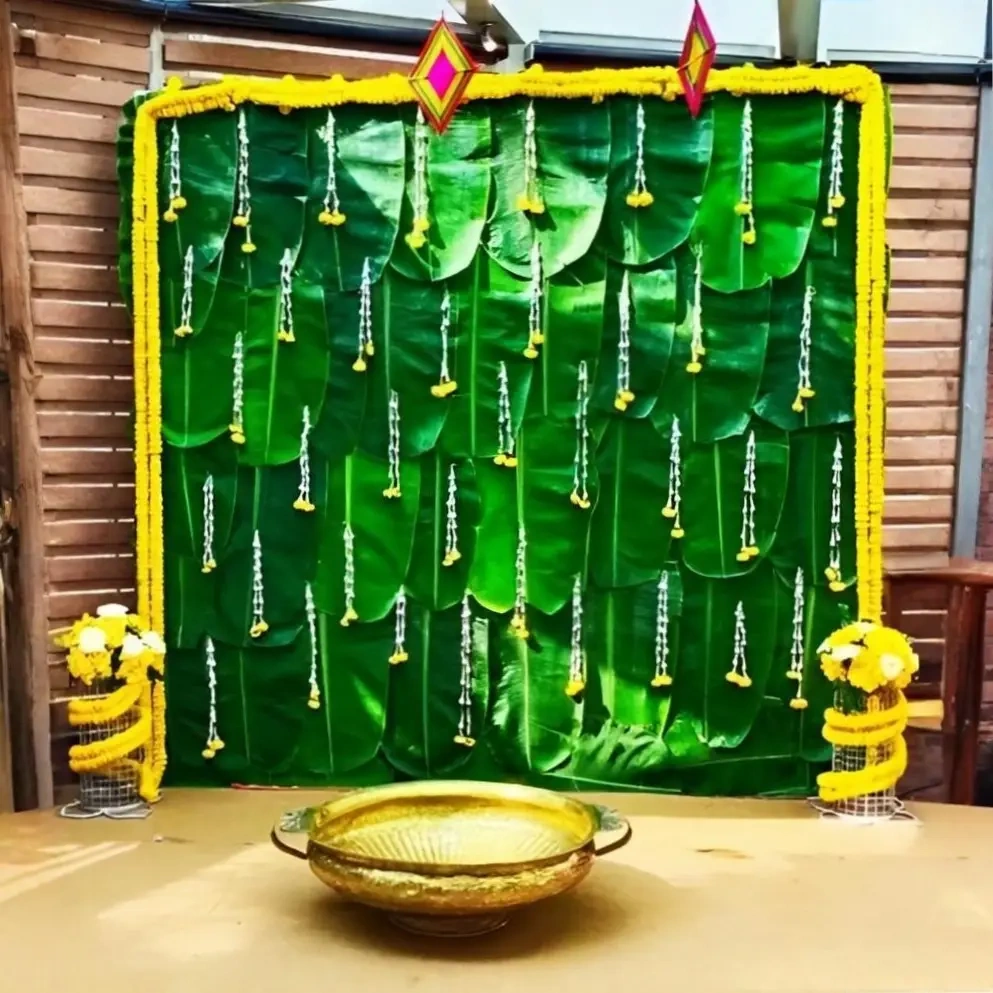 Traditional Haldi Decorations