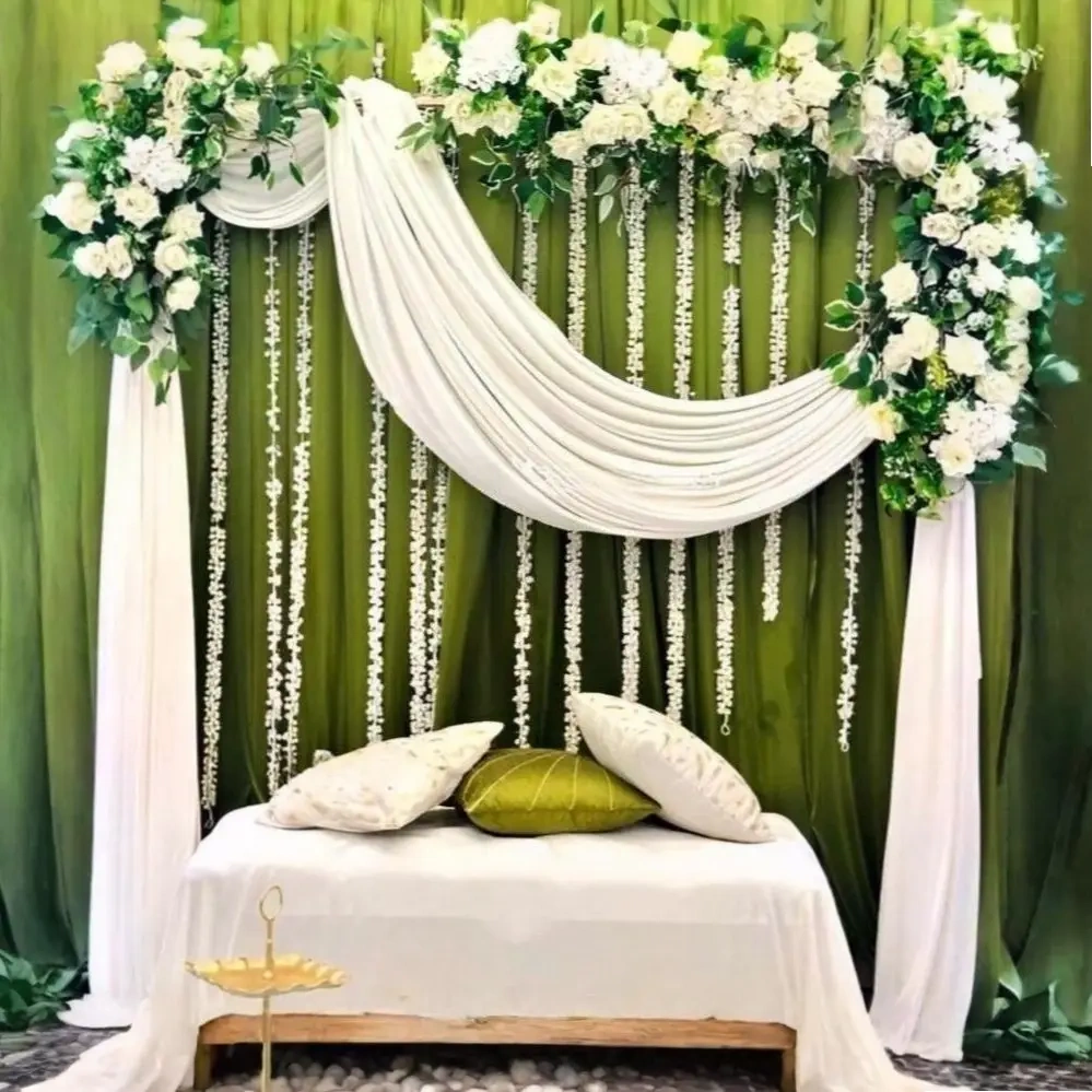 Traditional Mehndi Decoration Setup