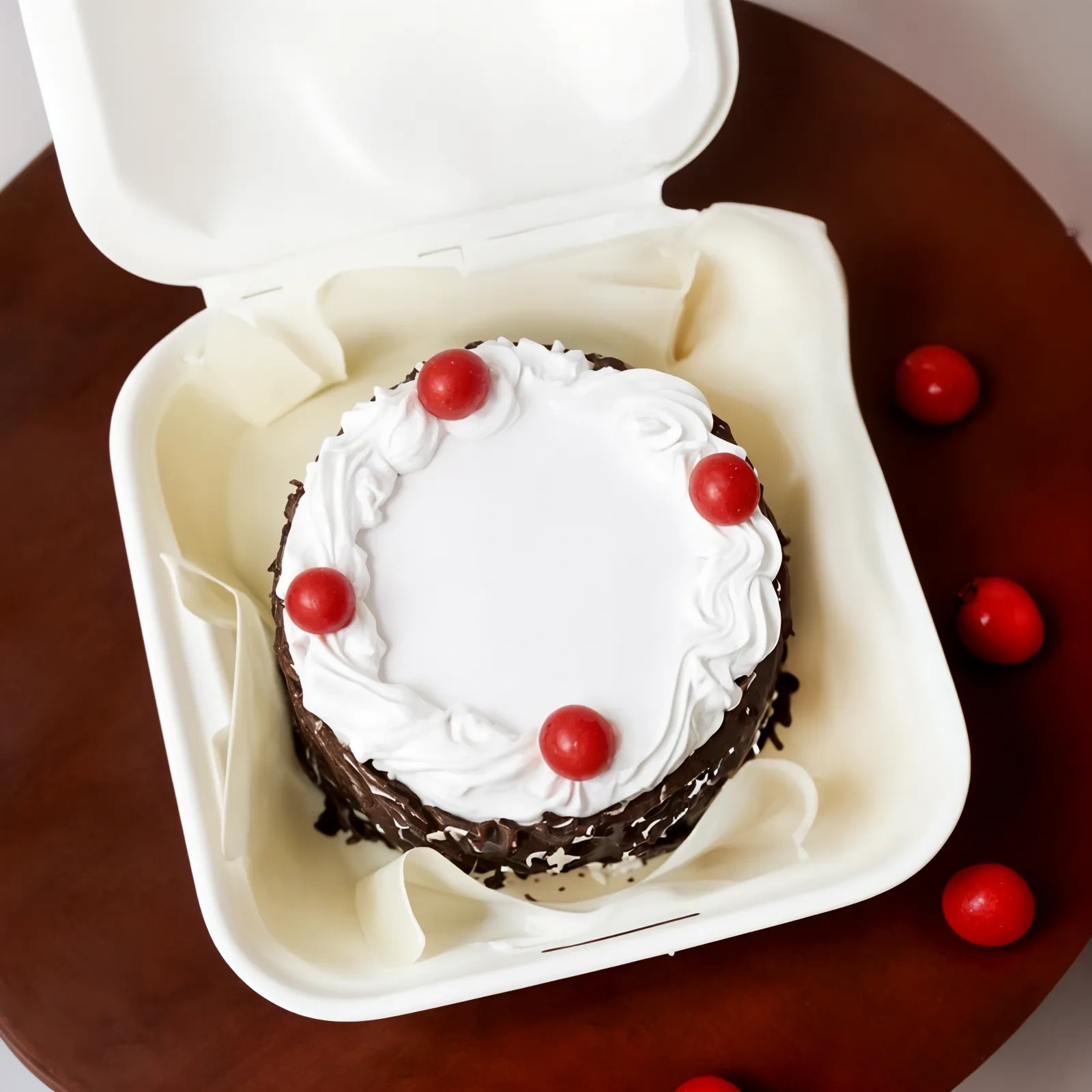 Black Forest Bento Fresh  Cake 