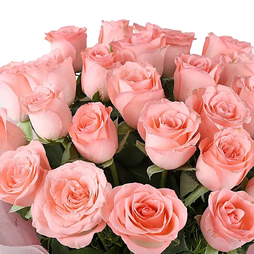 graceful25pinkrosesbouquet3 1