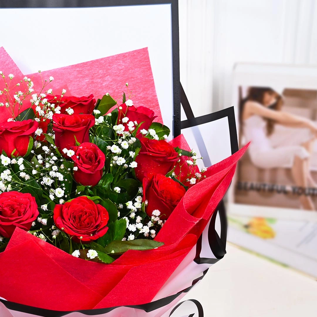 redroseswrappedinelaganced 1