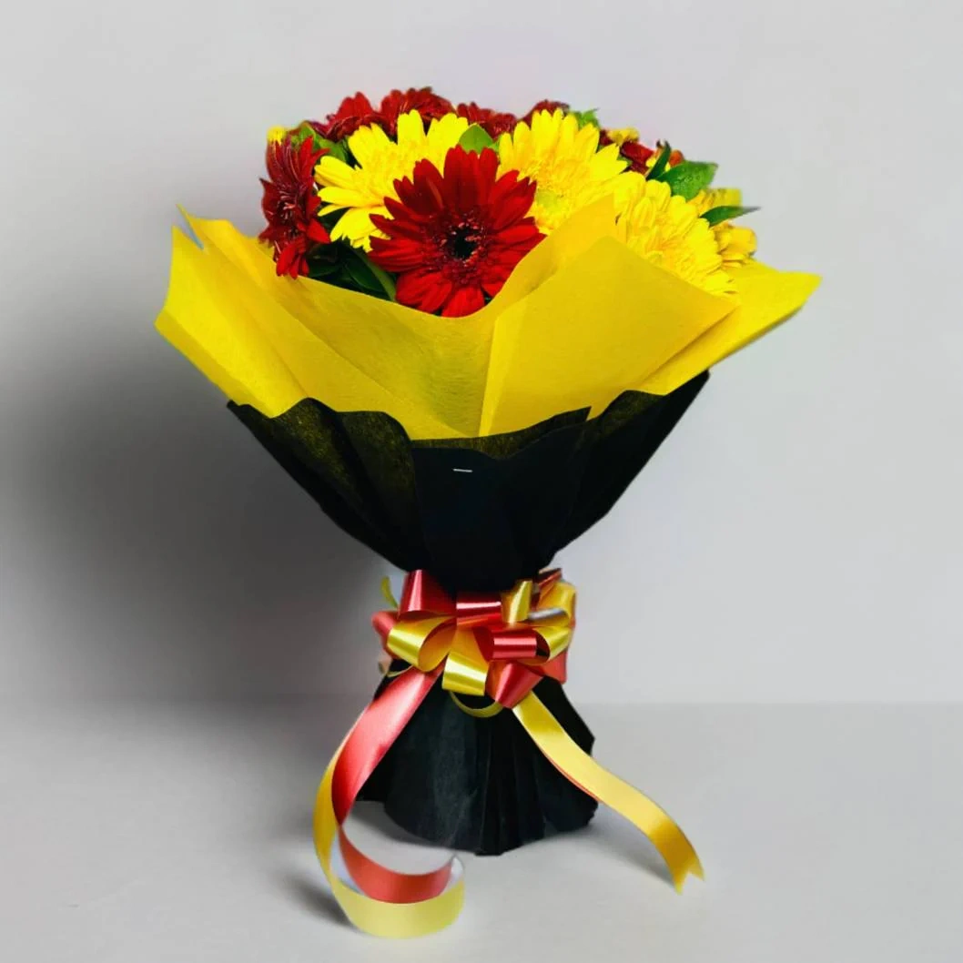 Mix Gerbera Flowers  Bouquet 
