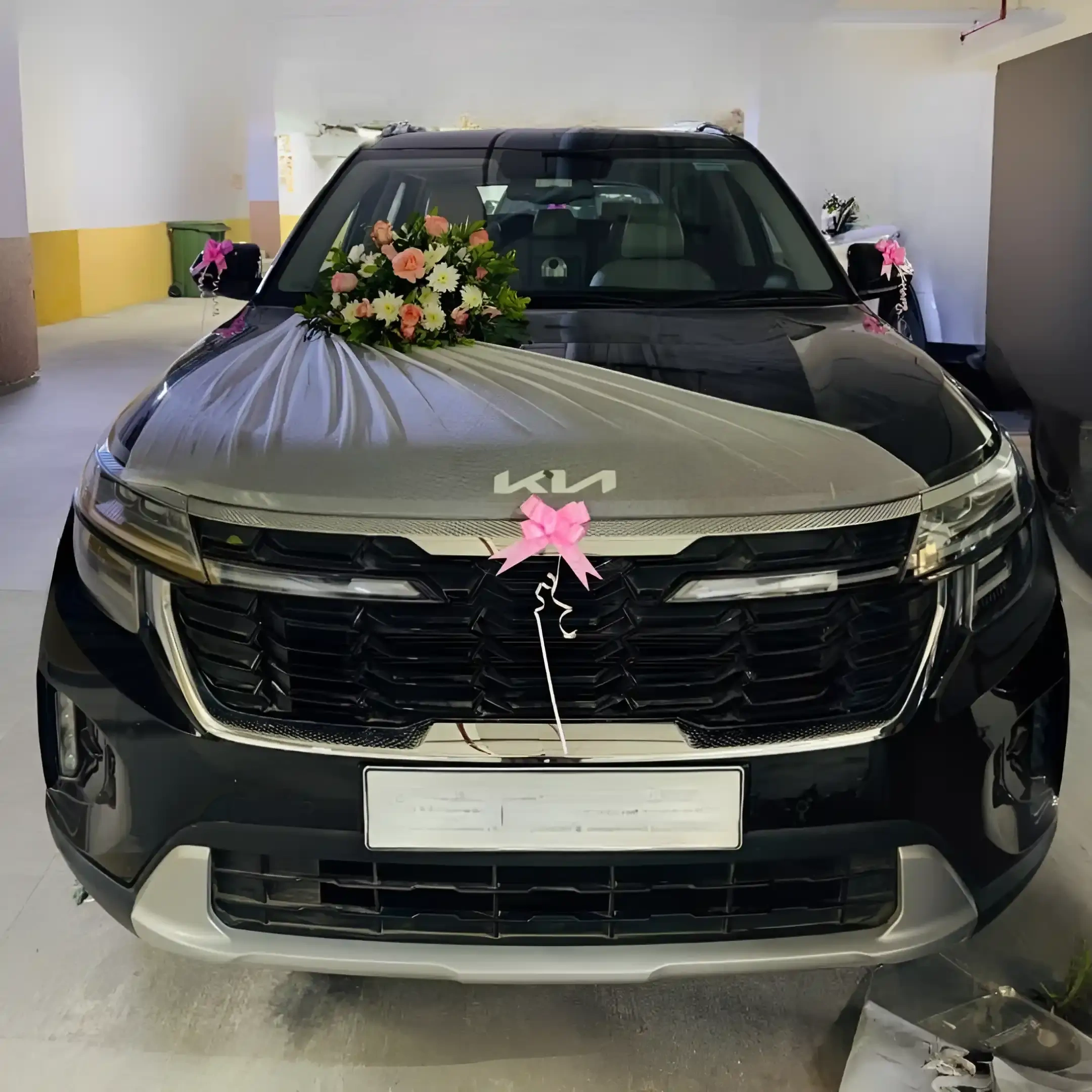 Kia Wedding Car Decor