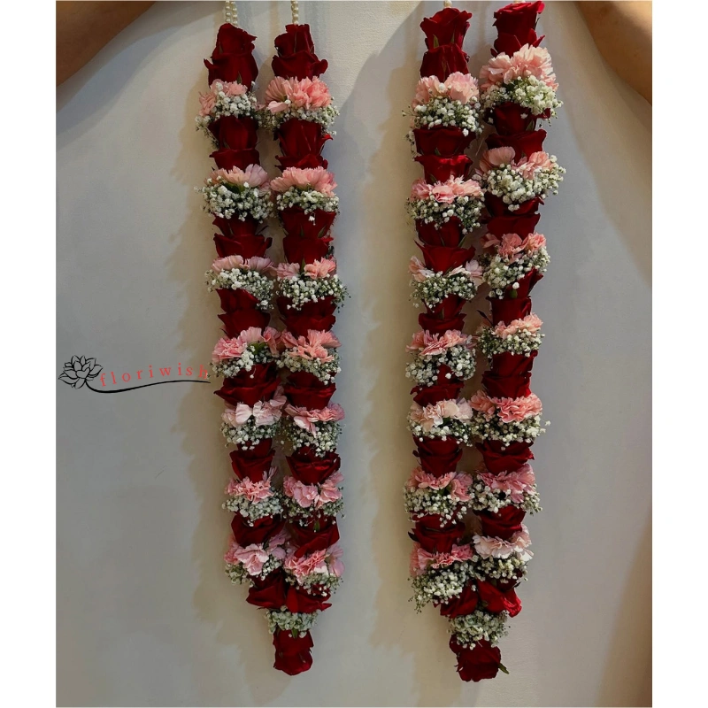 Pink Carnations Varmala