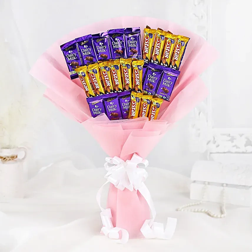 assortedcadburychocolatesbouquet1 1