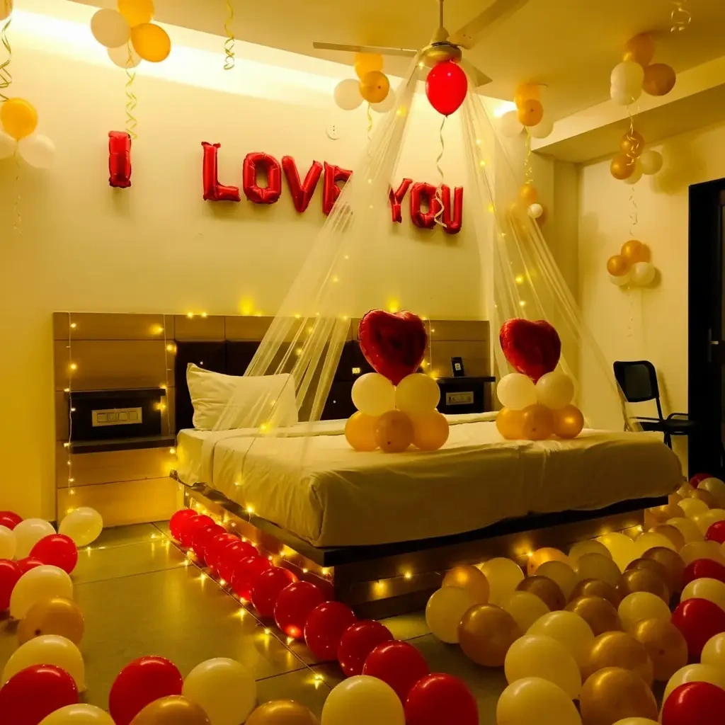 Delightful Balloon Room Decor
