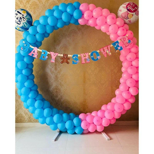 Ring balloon decoration for a Baby Shower Set