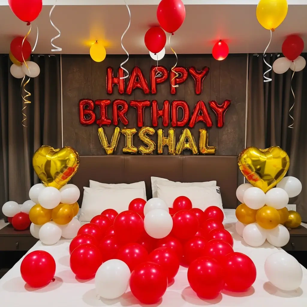 Charming Birthday Room Decoration