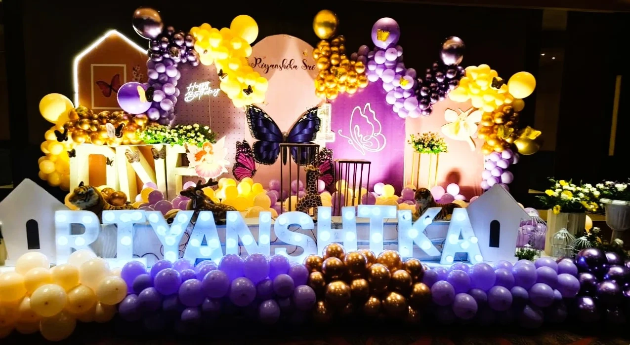 Magical Fairy Wings Birthday Decor Set